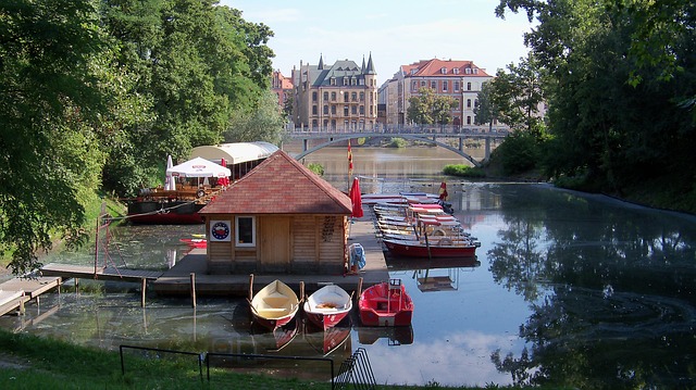 Wroclaw River Poland